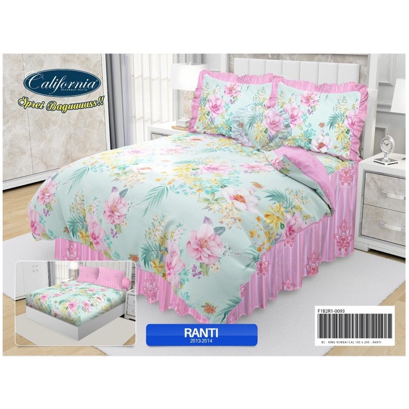 Sprei California 160x200/180x200