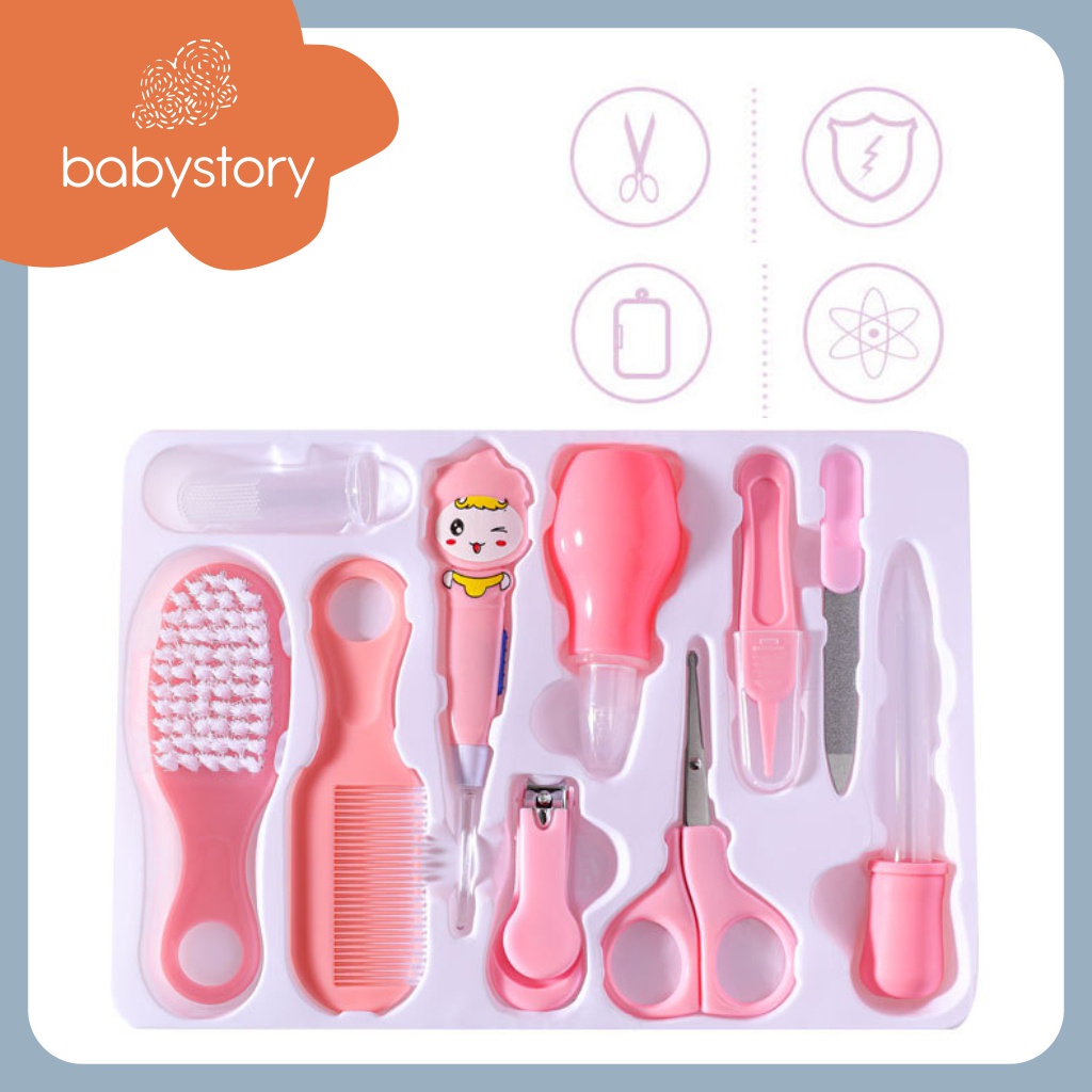 Baby care kit 10 in 1 baby nail kit set baby care kit set