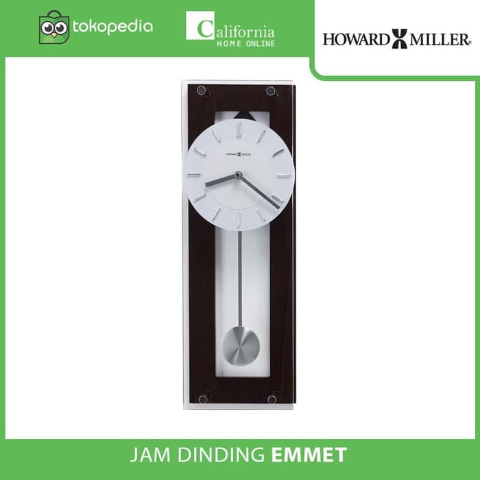 Jam Dinding Import Emmet Clock By Howard Miller USA