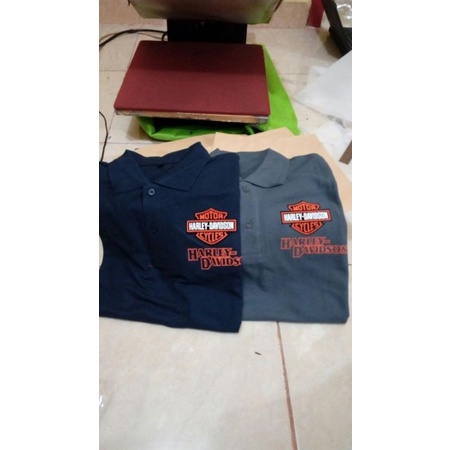 Polo shirt - kaos polo - kaos kerah Harley Davidson