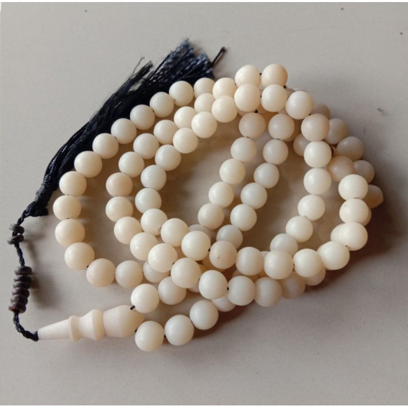 Tasbih Pocok Lontar biji Buah Gebang 12mm