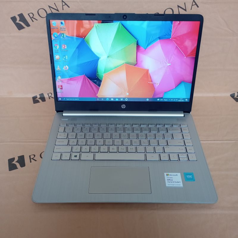 Laptop HP 14s-dq2518tu Intel Celeron 6305 4GB 512GB SSD NVME Super Mulus Like