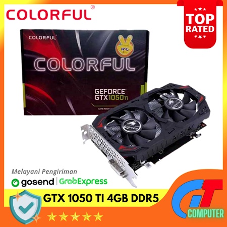 VGA Colorful Geforce GTX 1050 Ti NB 4GB - 4 GB GDDR5