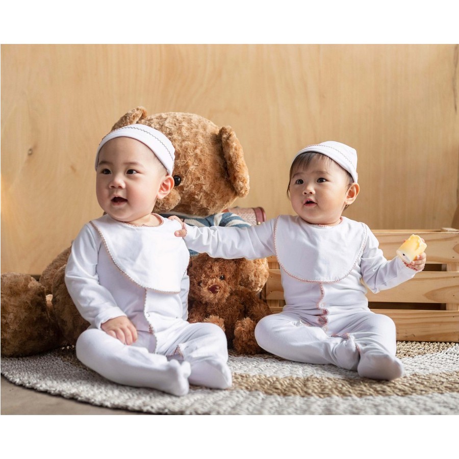 Bamboo and Bub - Himari SLUBBER BIB - Slabber Slaber Baby Anak Bayi Tatakan Iler Bip Sluber Celemek