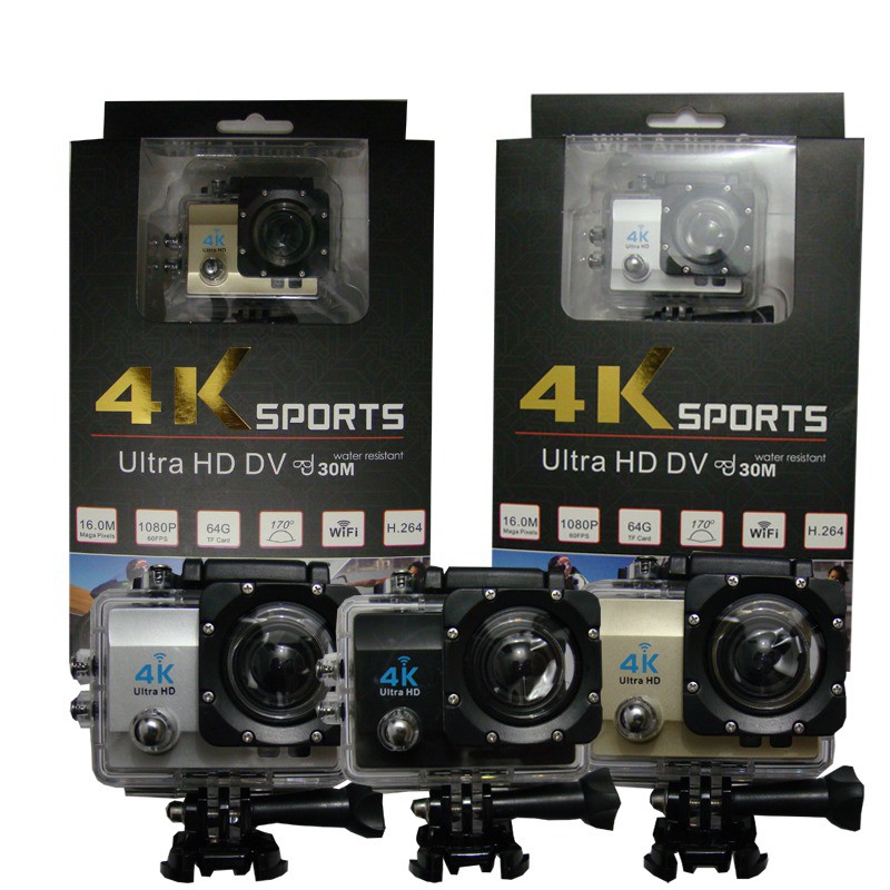 Lods 4k Sportcam Ultra Hd Wifi - 16 Mp, 170 Wide Angle, High Quality!