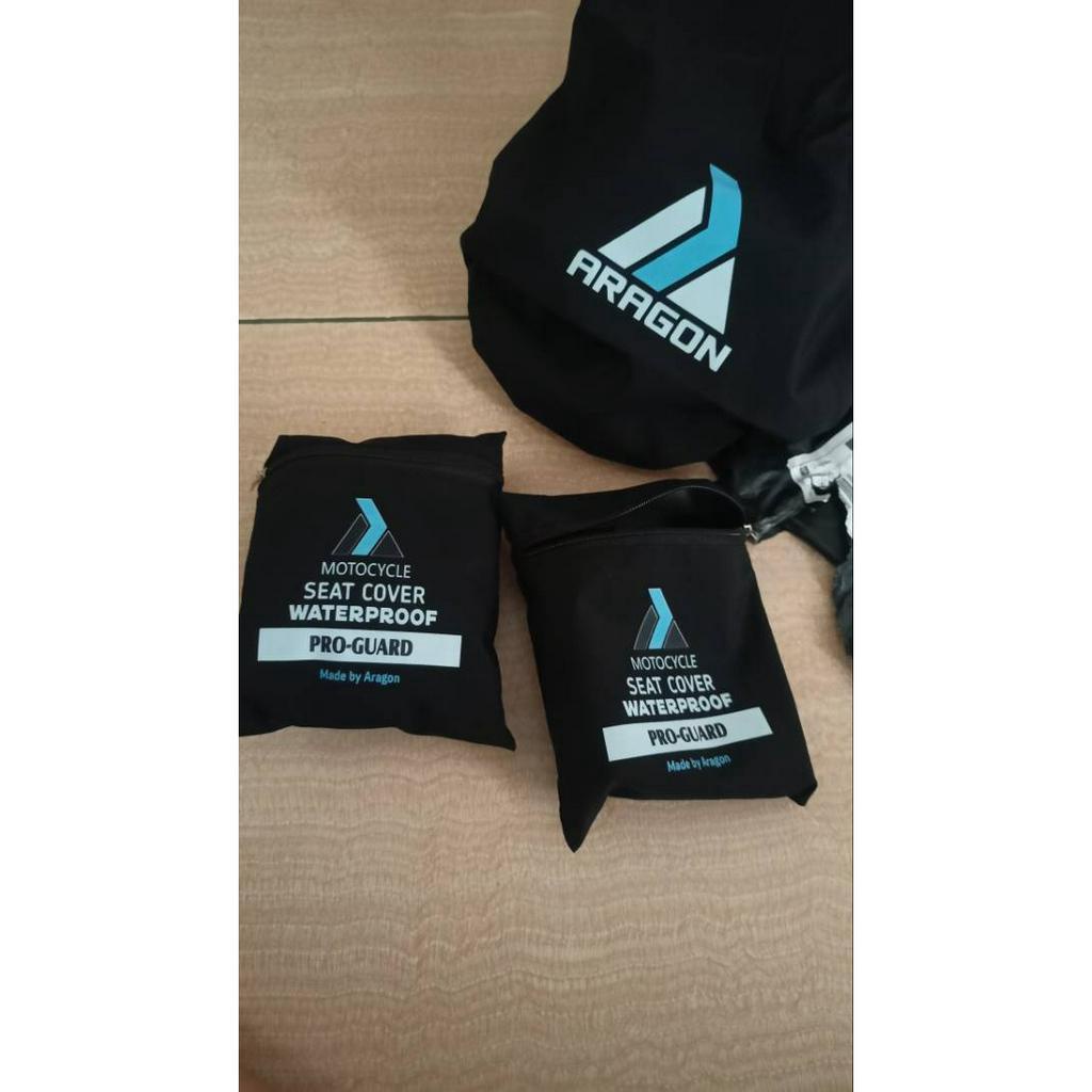 Sarung Cover Jok Motor ARAGON PREMIUM UNIVERSAL ANTI AIR