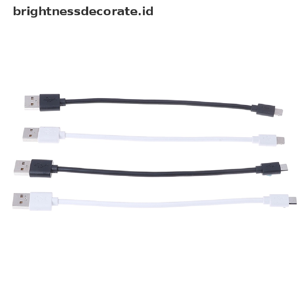 (birth) Kabel data / Charger micro USB / lightning Pendek 20cm