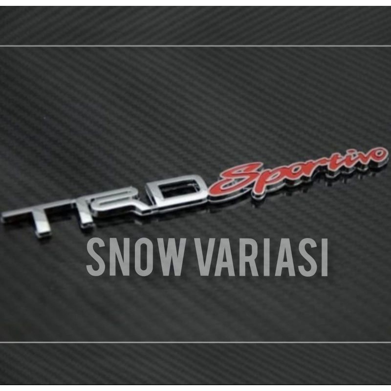 Emblem TRD sportivo