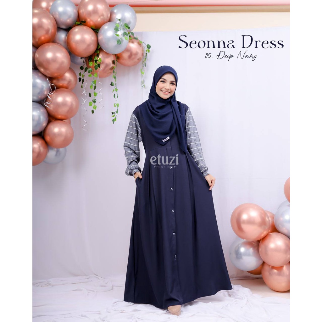 Gamis dewasa Seonna Dress by Etuzi