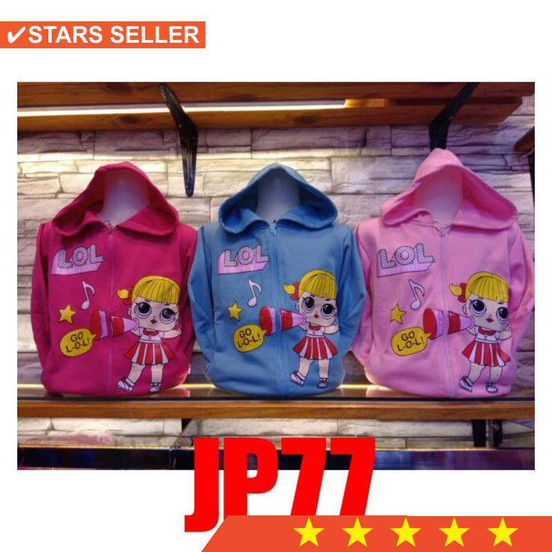 HIJAU PINK MUDA BESAR KECIL ANAK SEKOLAH JUMBO XXXL   Jp77 grosir ecer hoddie anak perempuan jaket