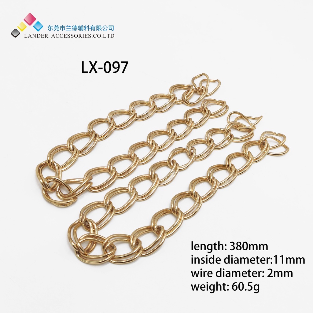 Lander Bag Strap Chain / Rantai Tas / Shoulder Bag Big Chain / LX097SG