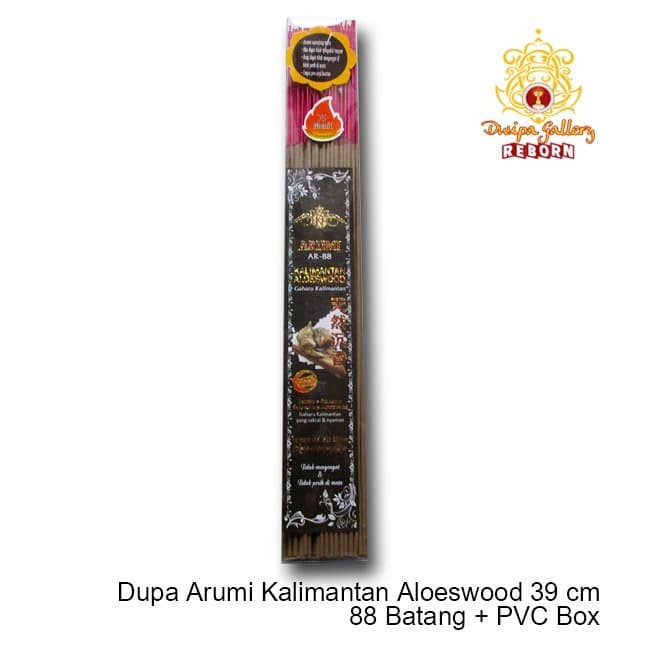 Dupa/Hio Wangi Arumi 39 cm 88 Batang + PVC Box