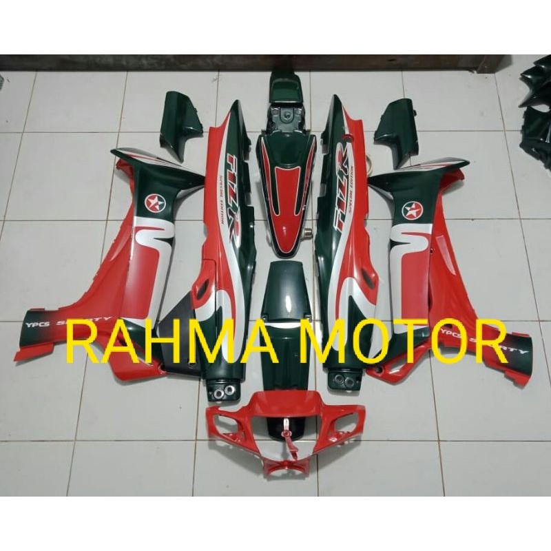 Body set bodi f1zr fizr fiz r Caltex hijau