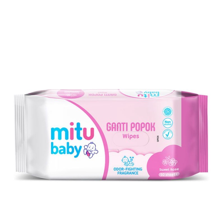 Mitu Baby Tisu Basah Ganti Popok Wipes Buy 1 Get 1