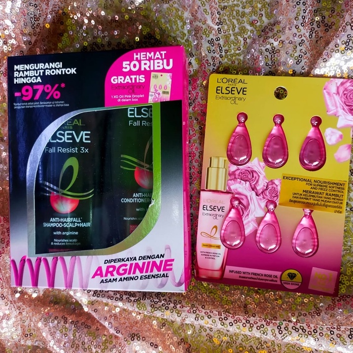 ELSEVE PAKET (SHAMPOO/CONDITIONER/SERUM) @MJ