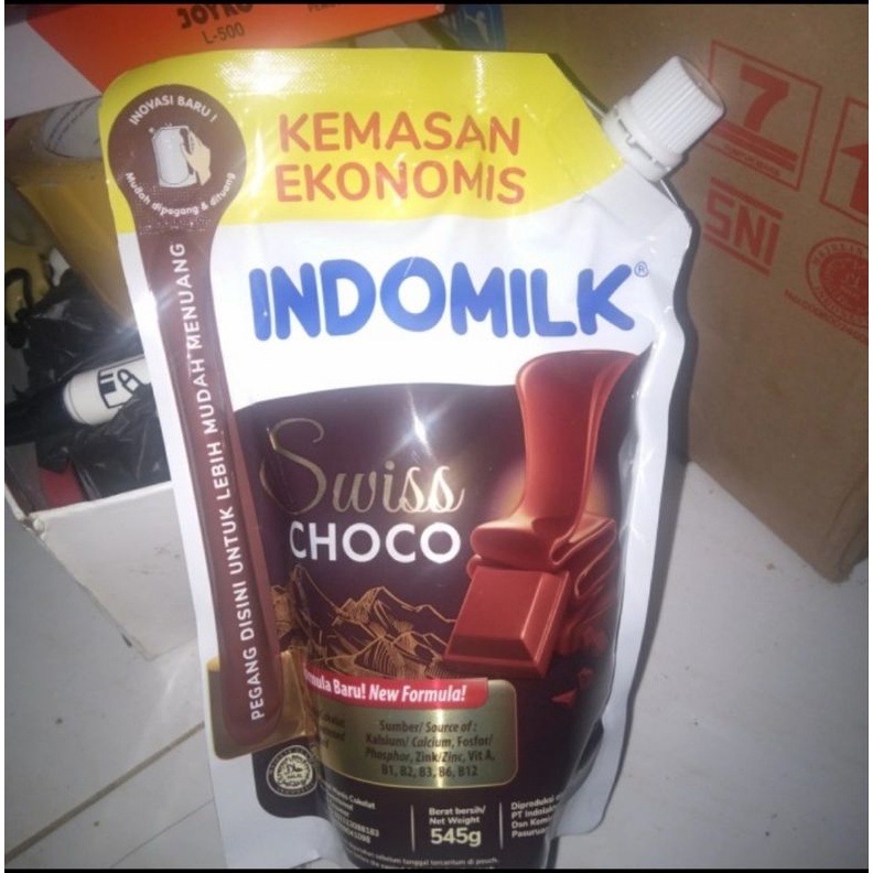 

susu kental manis indomilk coklat