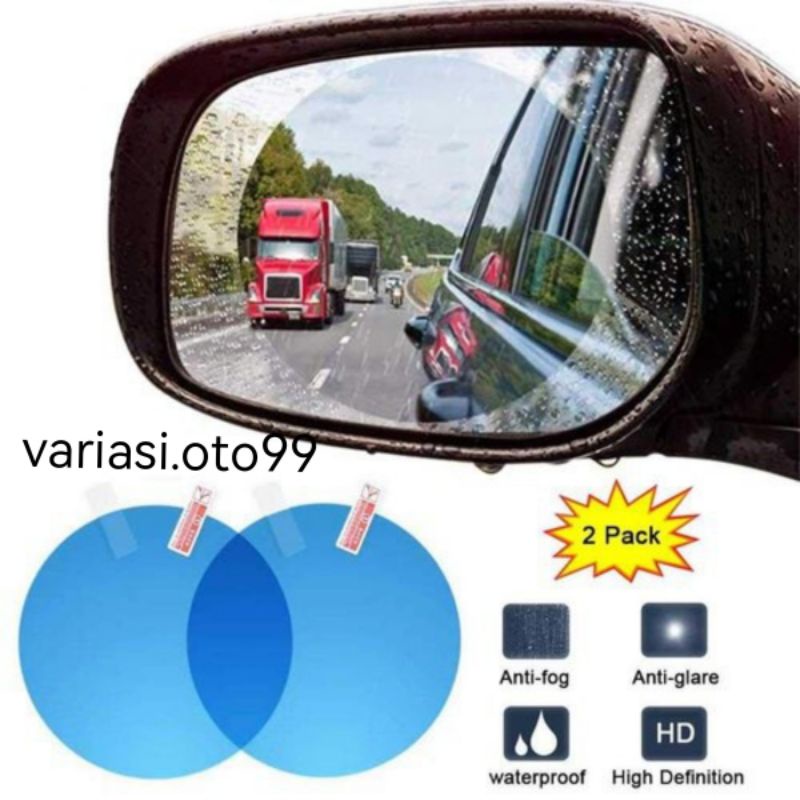 ANTI FOG KACA SPION MOBIL 2PCS WATERPROOF CAR PROTECT ANTI GORES ANTI EMBUN AIR