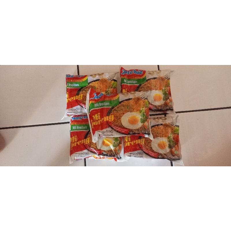 

Indomie goreng 1 paket isi 5