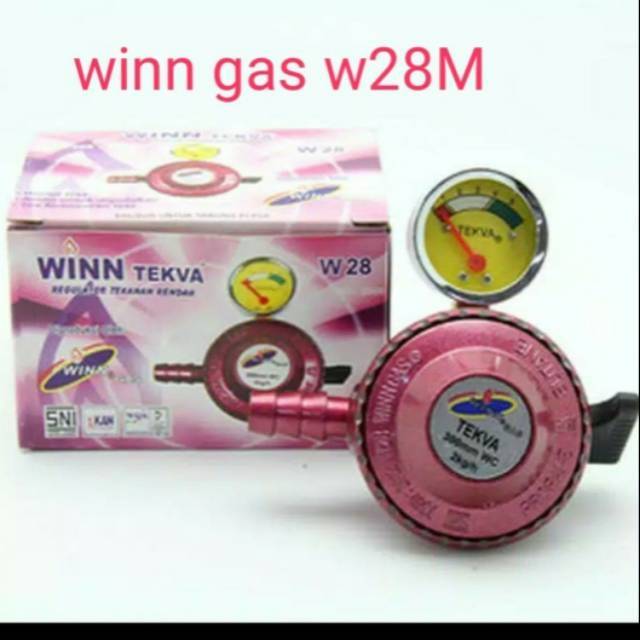 Winn Gas , W 28 M, Win gas ,  Regulator  Meter Tekanan Rendah