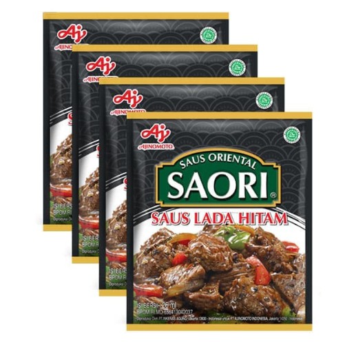 

Murah Bumbu Teriyaki / Saori Teriyaki / Saori Saus Tiram / Saori Lada Hitam