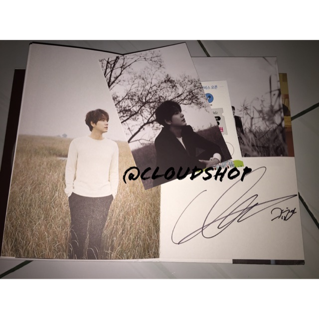 SALE super junior kyuhyun Waiting Still Signed Album