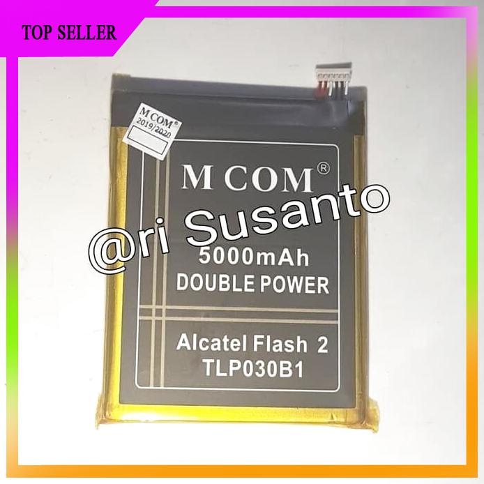 ACC HP BATERAI ALCATEL ONE TOUCH FLASH 2 7049D TLP030B1 DOUBLE POWER 5000MAH