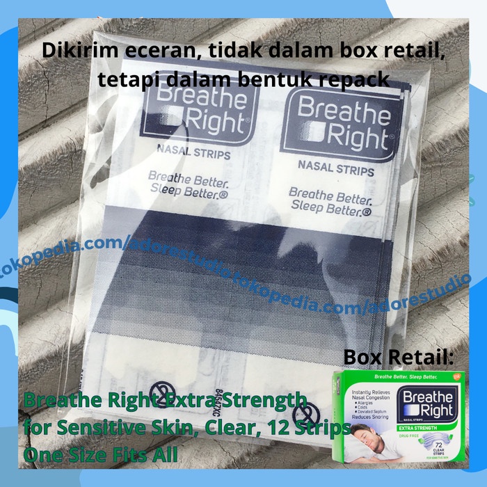 Breathe Right Nasal Strips