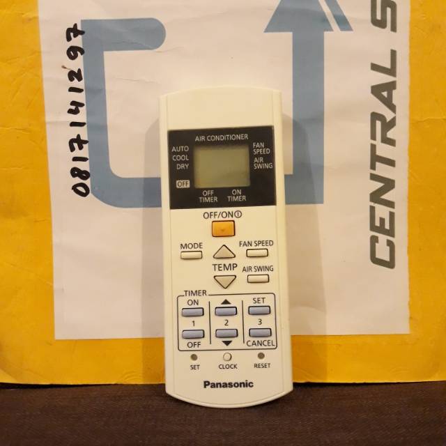 Remote AC Panasonic A75C3623 ORIGINAL
