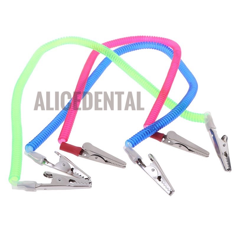 Alice dental penjepit polibib jepitan bib rantai buaya gigi polibeb klip slabber slaber klip clip