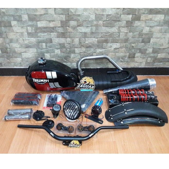 Paket Body Custom Japstyle Megapro Tiger Thunder 125