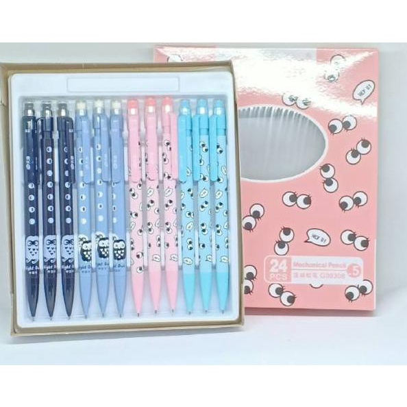 

Ready Surprise Pensil mekanik 0.5 mm tizo mechanical pencil fancy cute isi 24pcs aneka varian