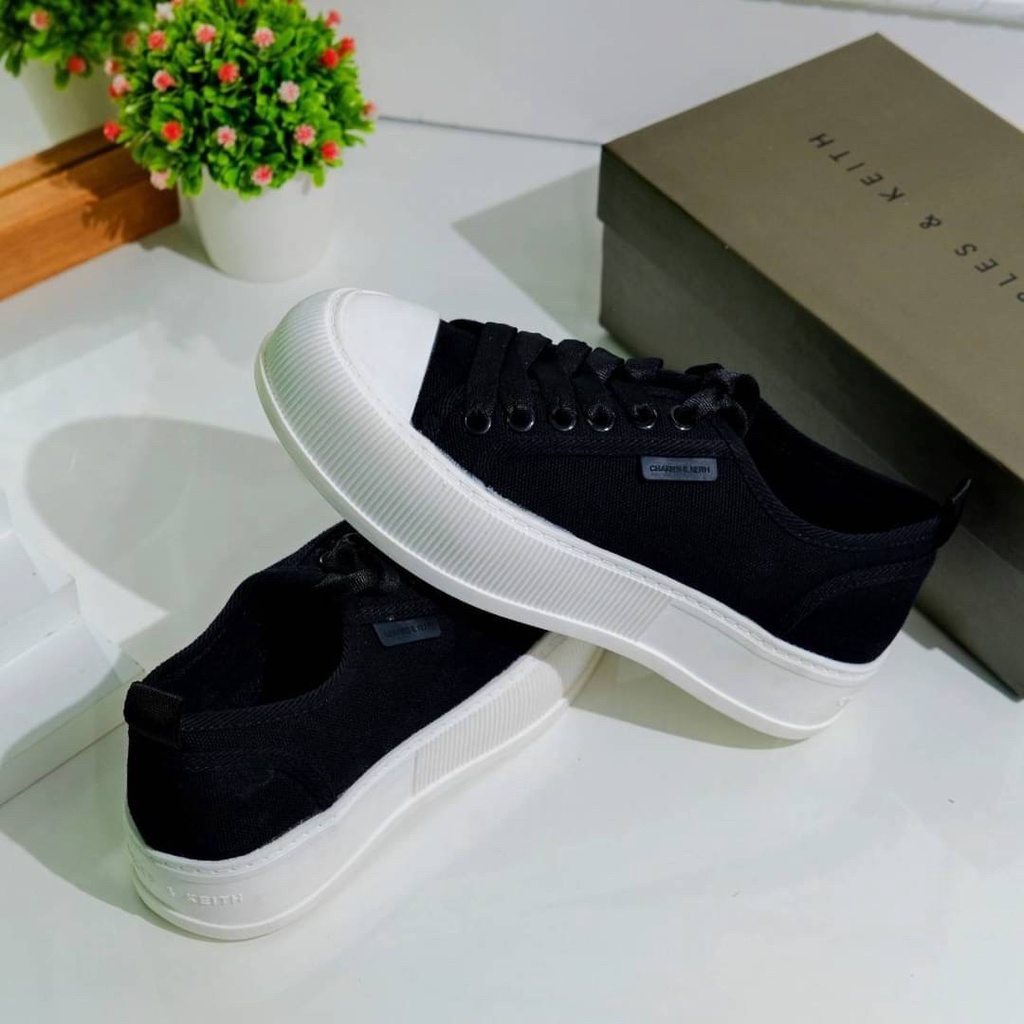 SEPATU SNEAKERS WANITA CK CKS505 KANVAS SHOES PREMIUM IMPORT