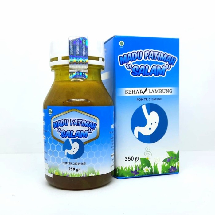 

Madu Maag Kronis / Madu Fatimah Salam 350 gram / Madu Sehat Lambung / Obat Maag Kronis