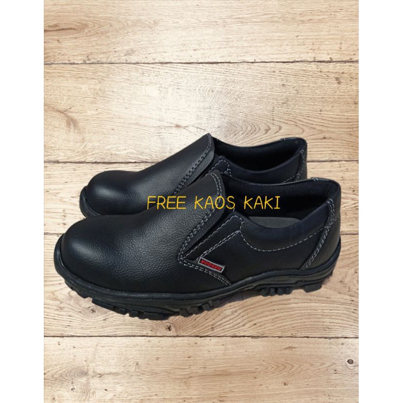 sepatu kerja safety king gregor vantofel ujung besi kantor kitchen bengkel outdoor Sefti safeti