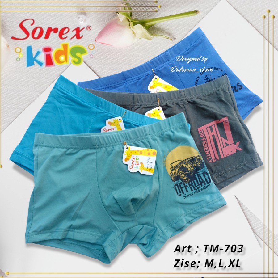 Sorex kids boy TM703 - CD BOXER anak cowok