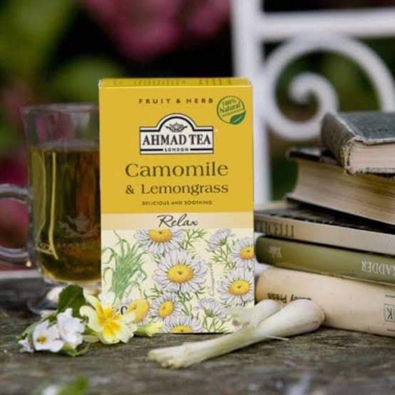 

Ahmad Tea Relaxing Camomile & Lemongrass Teh Bunga & Sereh Sehat 20s- 30 gram