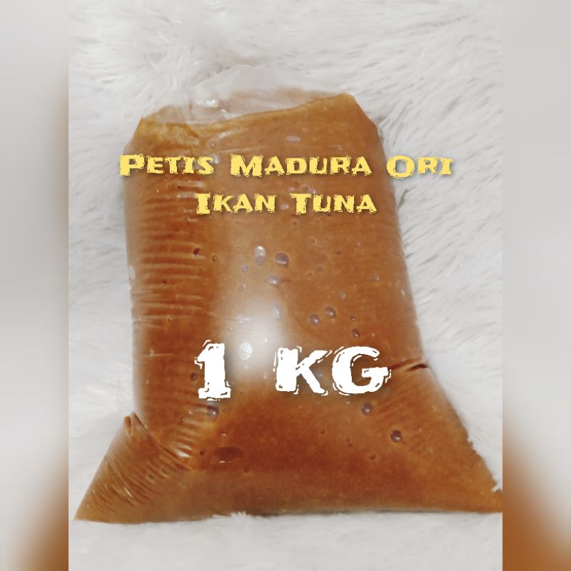 

(BISA COD) PETIS MADURA 1 KG, PETIS IKAN TUNA BUAT RUJAK MANGGA, KEMASAN 1 KILO