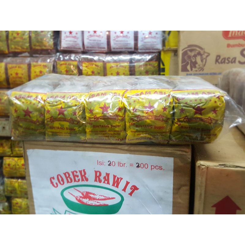 

ASAM JAWA CAP BINTANG SUPER KEMASAN SEDANG