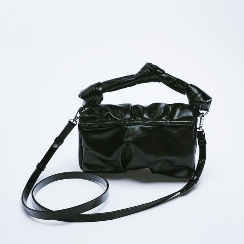 7.7 SALE | ZRA KNOTTED SOFT CROSSBODY BAG