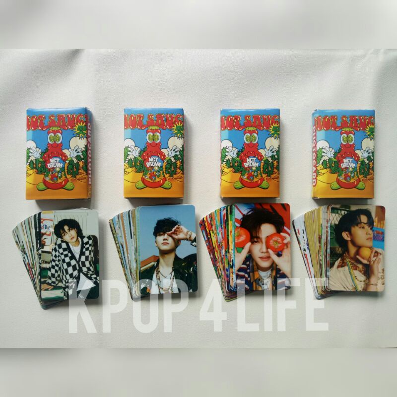 Premium Photocard NCT Dream Hot Sauce Set - Unofficial Photocard Kpop