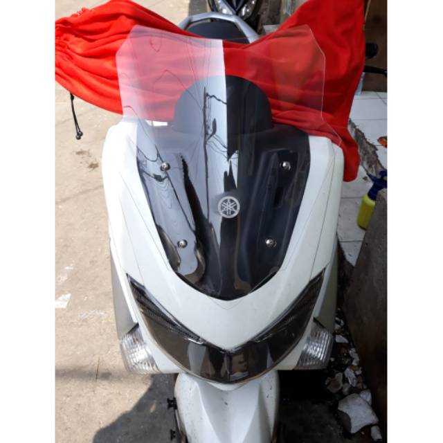 Windshield visor model vector logo yamaha nmax 155 old