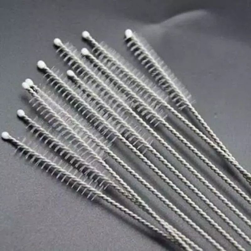 Sikat Pembersih Sedotan Sikat Sedotan Stainless Steel