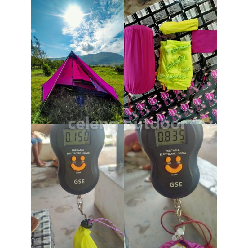 Tarp Tent Blacksherpa not rainforest not ngapak design not kalahari