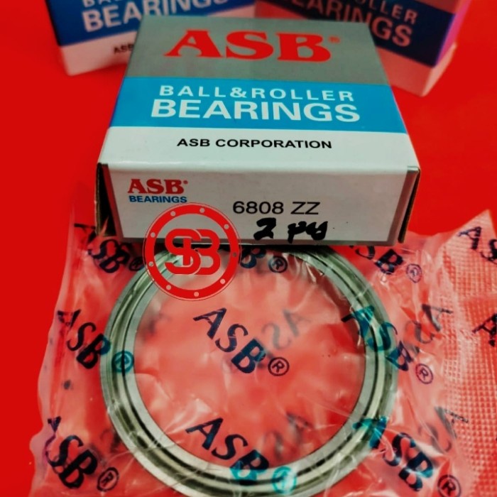 Bearing / Laker / Laher 6808 ZZ ASB