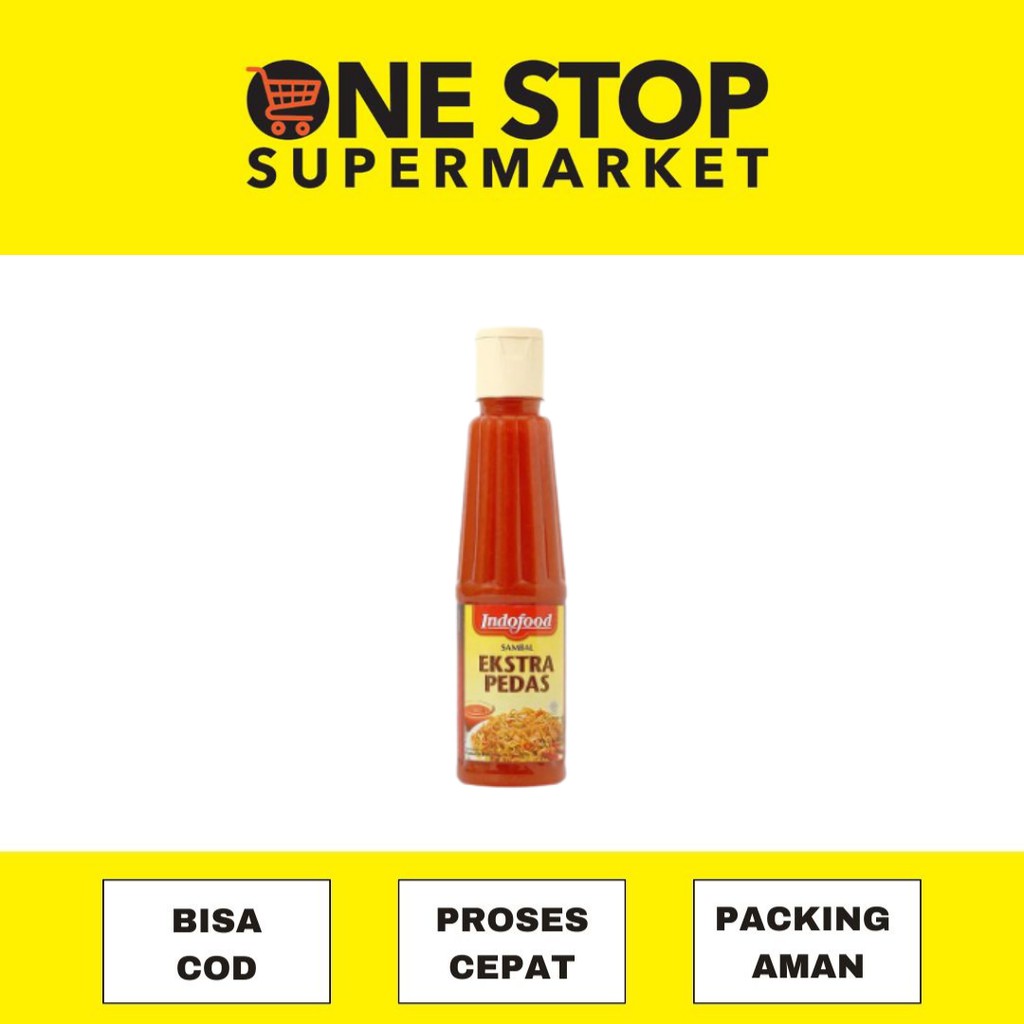 

Sambal Indofood Ekstra Pedas 140ml