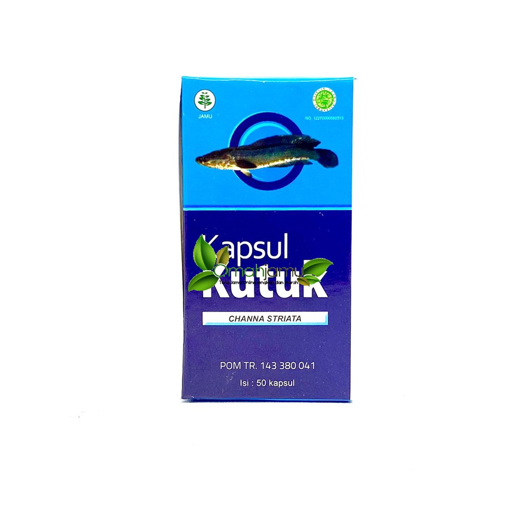 KAPSUL KUTUK. Ekstrak Ikan Kutuk