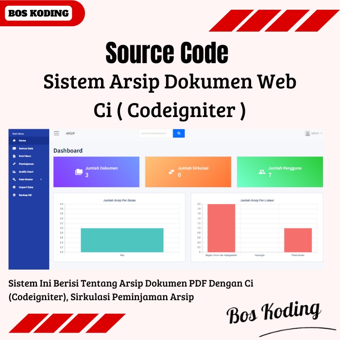 Download Source Code Aplikasi Sistem Pengarsipan Digital Berbasis Web ...