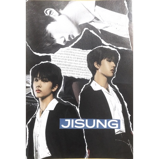 

JISUNG NCT COLLAGE BINDER