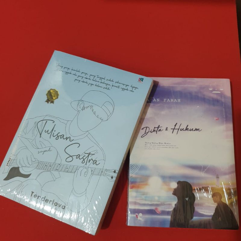 paket 2 novel (Tulisan Sastra-Dikta & Hukum)