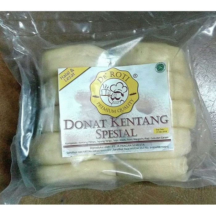 

Donat Kentang Spesial De'Roti